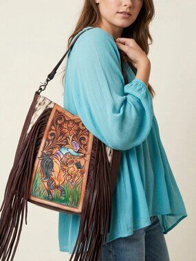 American Darling Wild Prairie Fringe Crossbody